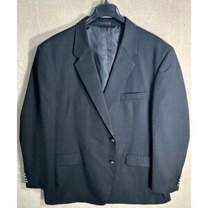 Kilburne and Finch Blazer Men 48R Black S&K Famous Brands